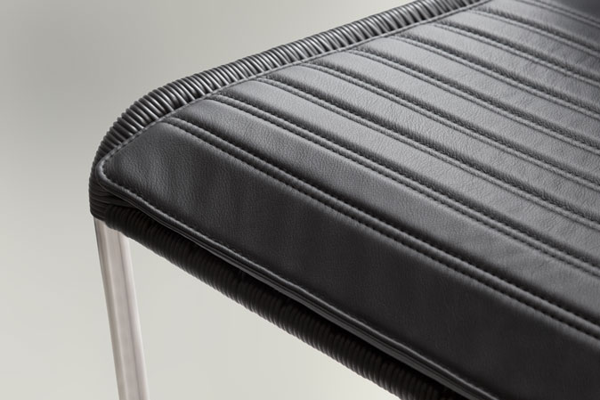 Leder Polsterauflage für Tecta-Stühle und Freischwinger